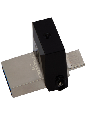 Kingston Shop - DTDUO3/16GB - USB Stick DataTraveler MicroDuo 3.0 16 GB black, DTDUO3/16GB, Kingston Shop