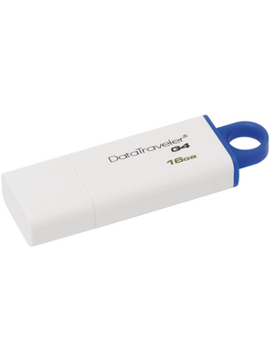 Kingston Shop - DTIG4/16GB - USB Stick DataTraveler G4 16 GB blue/white, DTIG4/16GB, Kingston Shop