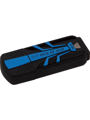Kingston Shop - DTR30G2/16GB - USB Stick DataTraveler R3.0 G2 blue/black, DTR30G2/16GB, Kingston Shop