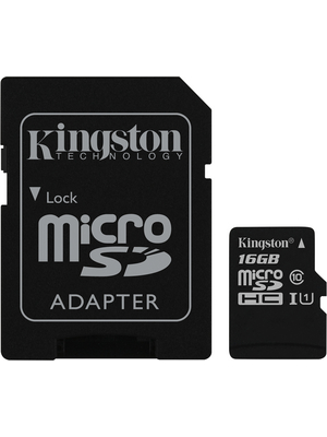 Kingston Shop - SDC10G2/16GB - microSD Card, 16 GB, SDC10G2/16GB, Kingston Shop