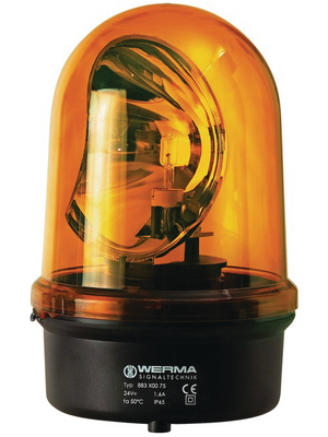 Werma - 883 300 75 - Rotating mirror lamp, 24 VAC/DC, Halogen, 883 300 75, Werma