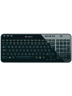 Logitech - 920-003088 - Wireless Keyboard, K360 SE / FI / DK USB black, 920-003088, Logitech