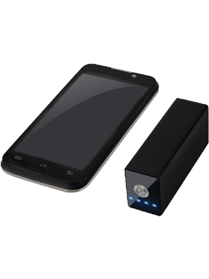 Fantec - 1552 - Portable battery pack 2600 mAh black, 1552, Fantec