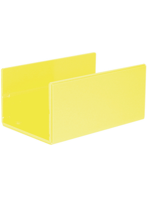 Camdenboss - CBARD-BA-YEL - Lower housing section yellow 62 x 39 mm Polystyrene IP 00 N/A, CBARD-BA-YEL, Camdenboss