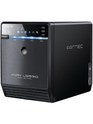 Fantec - 1430 - Hard disk enclosure 4x SATA 3.5" USB 3.0, eSATA black, 1430, Fantec
