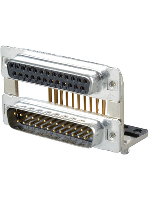 Conec - 164A19979X - D-Sub socket + plug 2 x 25P, Female / Male, 164A19979X, Conec