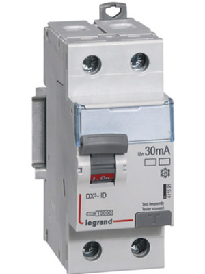 Legrand - 411050 - FI circuit breaker 16 A 30 mA 2 230 VAC, 411050, Legrand