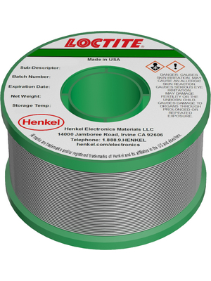 Loctite - 362 45EN 5C 1.6MM 0.5KG - Solder wire Sn45/Pb55 500 g 1.6 mm, 362 45EN 5C 1.6MM 0.5KG, Loctite
