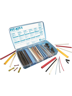 Alpha Wire - FKIT2 NC032 - Heat-shrink tubing, assortment Various 2:1, FKIT2 NC032, Alpha Wire