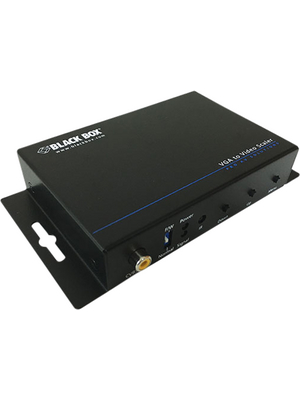 Black Box - AVSC-VGA-VIDEO - VGA to Video Scaler, AVSC-VGA-VIDEO, Black Box