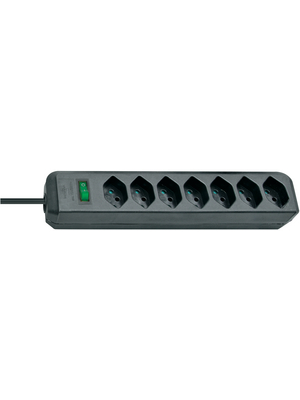 Brennenstuhl - 1158922 - Outlet strip, 1 Switch, 7xType 13, 2 m, Type 12, 1158922, Brennenstuhl