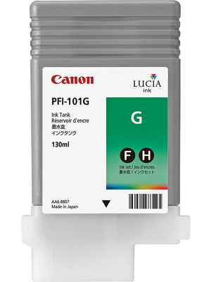 Canon Inc - PFI-101G - Ink PFI-101G green, PFI-101G, Canon Inc