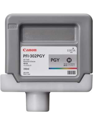 Canon Inc - PFI-302PGY - Ink PFI-302PGY photo grey, PFI-302PGY, Canon Inc