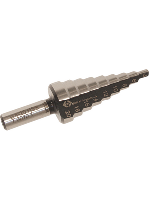C.K Tools - T3010 1 - Step drill 4-6-8-10-12-14-16-18-20mm, T3010 1, C.K Tools