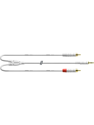 Cordial - CFY 1.5 WCC-SNOW - Y-Adapter Cable, CFY 1.5 WCC-SNOW, Cordial
