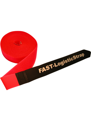 Fastech - F101-50-7000M-FLS-OLD - Strap red/black 7000 mm x50 mm, F101-50-7000M-FLS-OLD, Fastech
