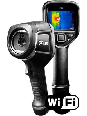FLIR - FLIR E6 WIFI - Thermal Imager 160 x 120, 45 x 34, -20...+250 C, FLIR E6 WIFI, FLIR