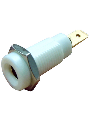 K & H - KPG-4A WHITE_N - Laboratory socket ? 4 mm white N/A, KPG-4A WHITE_N, K & H