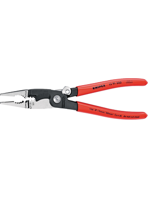 Knipex - 13 91 200 - Electrician's Pliers with Cable Cutter, 13 91 200, Knipex