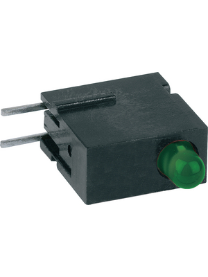 Mentor - 1801.0831 - PCB LED 3 mm round green standard, 1801.0831, Mentor