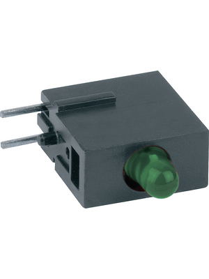 Mentor - 1808.8031 - PCB LED 3 mm round green standard, 1808.8031, Mentor