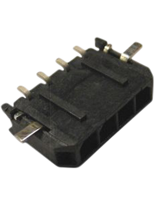 Molex - 43650-0413 - Male connector single row 90 Pitch3 mm Poles 1 x 4 Micro-Fit, 43650-0413, Molex