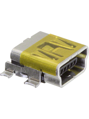 Molex - 67503-1230 - Mini USB 2.0 Socket mini-USB B 5P, 67503-1230, Molex