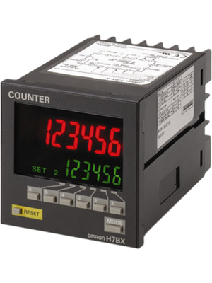 Omron Industrial Automation - H7BX-AW - Multifunction Counter, 72 x 72 mm, H7BX-AW, Omron Industrial Automation