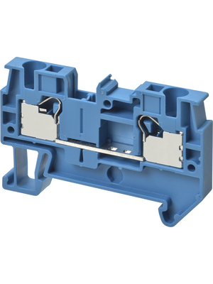 Omron Industrial Automation - XW5T-P4.0-1.1-1BL - Terminal block N/A blue, 0.2...4 mm2, XW5T-P4.0-1.1-1BL, Omron Industrial Automation