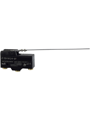 Omron Industrial Automation - Z-15HW24 - Basic switch,Low-force hinge lever, Z-15HW24, Omron Industrial Automation