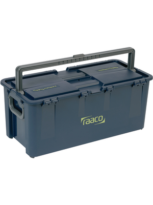 Raaco - COMPACT 50 - Toolbox 620 x 315 x 260 mm 3.8 kg Polypropylene, COMPACT 50, Raaco