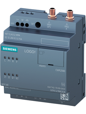 Siemens - 6GK7142-7EX00-0AX0 - LTE / GSM Comunication module LOGO!8 CMR2040, 2 DI, 4 AI, 2 TO, 6GK7142-7EX00-0AX0, Siemens