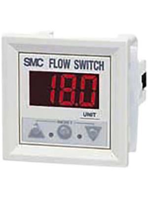 SMC - PF2A301-A - Digital flow switch 1...10 l/min 2 x PNP, PF2A301-A, SMC