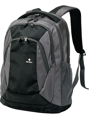 Swiza - BBP.1003.01 - Laptop backpack Aulus 43.2 cm (17") grey/black, BBP.1003.01, Swiza