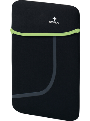 Swiza - BSL.1012.03 - Notebook sleeve Moranda 25.4 cm (10") black / green, BSL.1012.03, Swiza