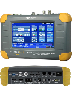 Teledyne LeCroy - 780C - Quantum Data 780C Handheld Multimedia Tester 24.76 x 6.98, 780C, Teledyne LeCroy