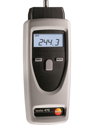 Testo - TESTO 470 - Tachometer 1...99999 rpm 0.01 rpm 0.02%, TESTO 470, Testo