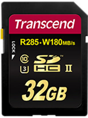 Transcend - TS32GSD2U3 - SD Memory Card 32 GB, TS32GSD2U3, Transcend