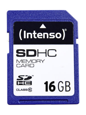 Intenso - 3411470 - SDHC Card 16 GB, 3411470, Intenso