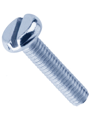 Elma - 5571-06 - Slotted pan head screw M2.5 x 6 mm, 5571-06, Elma