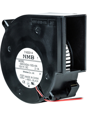 NMB - 09533GA-12Q-AA-00 - Radial fan DC ?95 x 33 mm 64.8 m3/h 12 VDC 19.20 W, 09533GA-12Q-AA-00, NMB