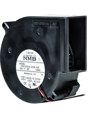 NMB - 09533GA-24M-AA-00 - Radial fan DC ?95 x 33 mm 48.6 m3/h 24 VDC 11.80 W, 09533GA-24M-AA-00, NMB