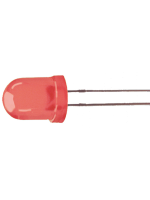 Everlight Electronics - 393-2SURD/S530-A3 - LED 8 mm (T21/2) red, 393-2SURD/S530-A3, Everlight Electronics