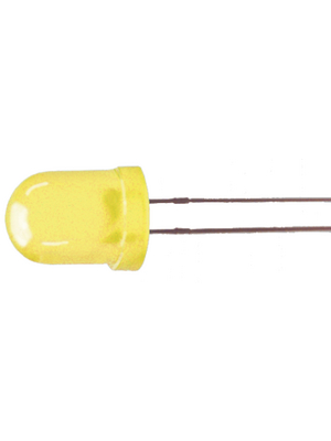 Everlight Electronics - 393UYD/S530-A3 - LED 8 mm (T21/2) yellow, 393UYD/S530-A3, Everlight Electronics
