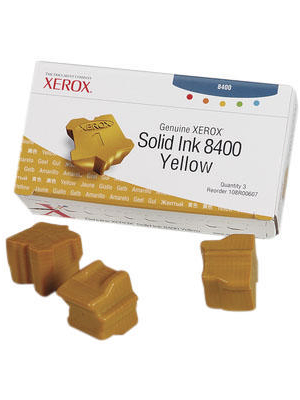 Xerox - 108R00607 - Color Stix yellow Phaser 8400 3 pcs, 108R00607, Xerox