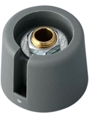 OKW - A3020068 - Control knob with recess grey 20 mm, A3020068, OKW