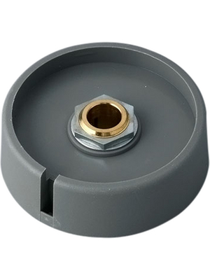 OKW - A3050088 - Control knob with recess grey 50 mm, A3050088, OKW
