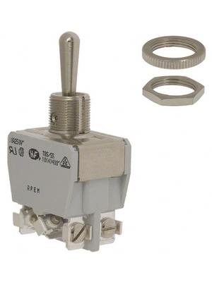 Apem - 646H - Industrial toggle switch on-on 2P, 646H, Apem