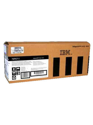IBM - 75P5711 - Toner module HY return black InfoPrint 1412 6000 pages, 75P5711, IBM