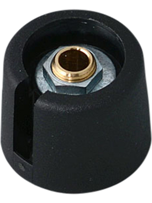 OKW - A3020049 - Control knob with recess black 20 mm, A3020049, OKW